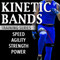 Male athlete demonstrating the Kinetic Bands Training Series (free download included with purchase of Kinetic Bands) that can help increase speed, agility, strength and power