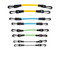 Level 1 Pack for users who weigh less than 110 pounds (50 kg): Yellow/Power, Light Blue/Advanced, Light Green/Intermediate, Grey/Beginner