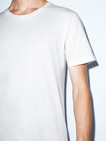 Fine Jersey Crewneck T-Shirt (White)