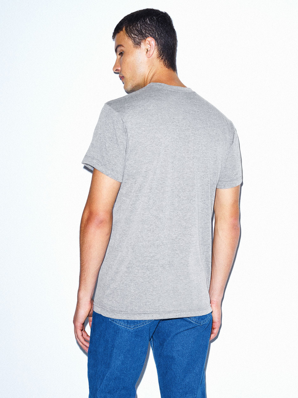 American Apparel unisex adult Tri-blend Crewneck in Pakistan