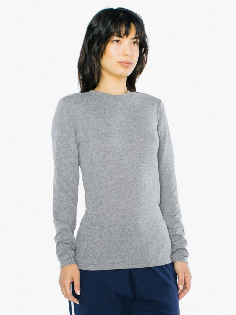 american apparel tri blend long sleeve