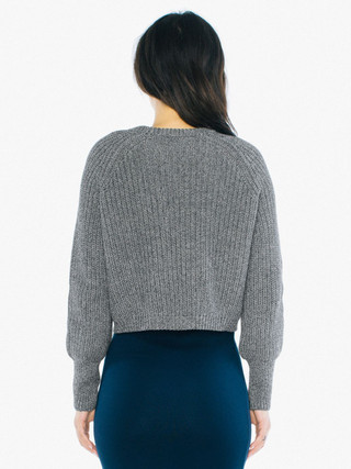 Cropped Fisherman Pullover | American 