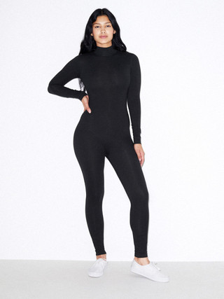 American apparel black jumpsuit clearance