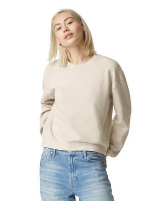 Custom American Apparel ReFlex Womens Fleece Crewneck Sweatshirt - Coastal  Reign