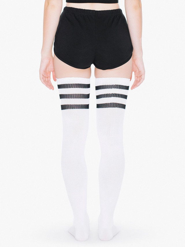 Stripe ThighHigh Socks American Apparel