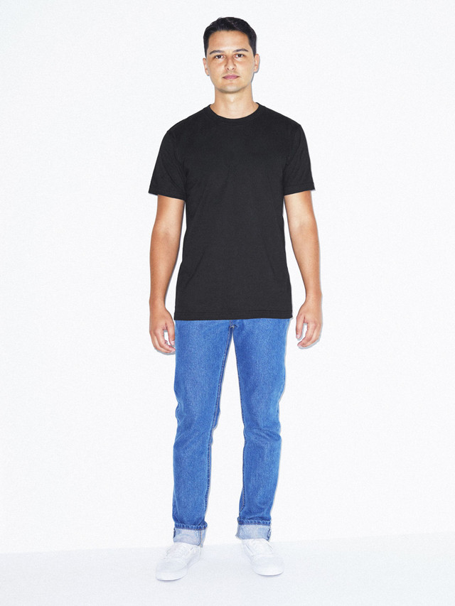Organic Fine Jersey Crewneck T-Shirt 