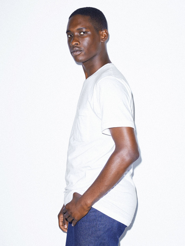 Fine Jersey Crewneck Pocket T-Shirt 