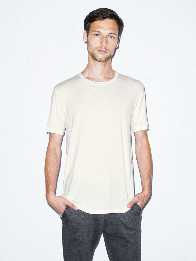 White modal t shirt clearance