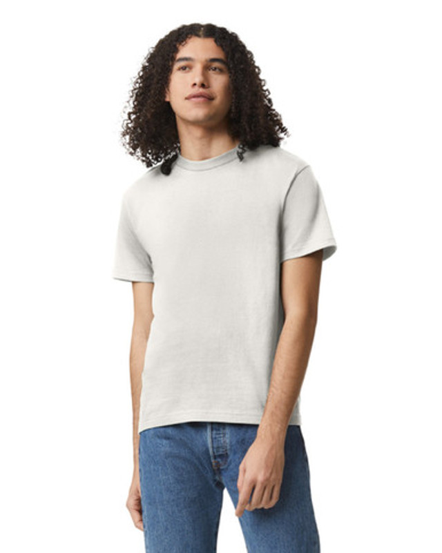 Unisex Heavyweight Cotton T-Shirt (Ash Grey)
