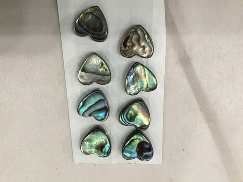 Heart abalone cabs