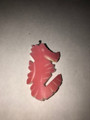 Pink Conch Pendant Sea Horse