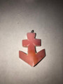 Pink Conch Pendant  Anchor