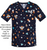 0027 Space Party Ladies Scrub top CST148LS