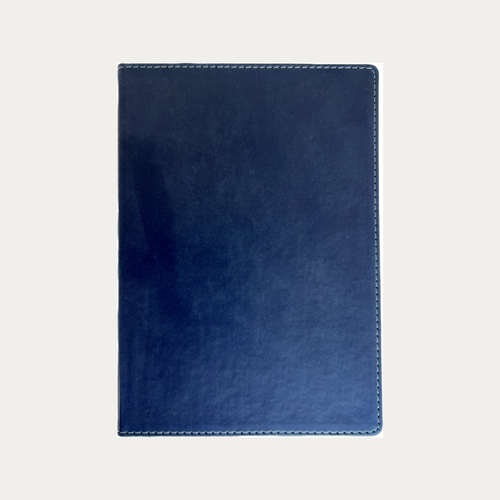 Medium Firenze Journal in Vegan Leather with Logo -Quantity Discounts apply