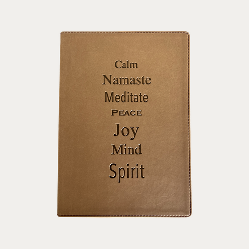 Lined Writing Journal Firenze Vegan Leather Mindful