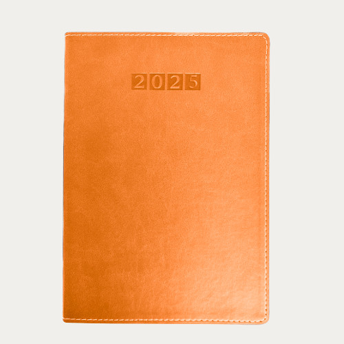 2025 Weekly (WEEK AT A GLANCE) Diary Firenze Vegan Leather Sunset (Soft Cover)