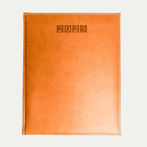 2025 Executive Desk Diary Firenze Vegan Leather Sunset (Hard Cover)