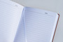 Lined Writing Journal Firenze Vegan Leather Pawprint