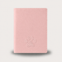 Lined Writing Journal Firenze Vegan Leather Pawprint