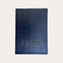 Lined Writing Journal Firenze Vegan Leather with Faith