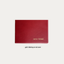 Lined Writing Journal Firenze Vegan Leather with Faith
