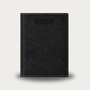 2027 Executive Desk Diary  Flock Vegan Leather Black(Soft Cover)