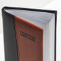 2027 Pocket Diary Vegan Leather Capri Black/Tan (Hard  Cover)