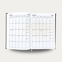 2027  Weekly (WEEK AT A GLANCE) Diary Firenze Vegan Leather Orange (Soft Cover)