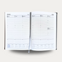 2027 Weekly (WEEK AT A GLANCE) Diary  Suede Vegan Leather Black (Soft Cover)