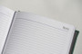2027 Daily (DAY PER PAGE)Diary Capri Vegan Leather Blue/Blue (Hard Cover)