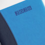 2027 Daily (DAY PER PAGE)Diary Capri Vegan Leather Blue/Blue (Hard Cover)