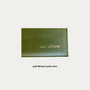 2027 Daily (DAY PER PAGE) Diary Suede Vegan Leather Black (Soft Cover)