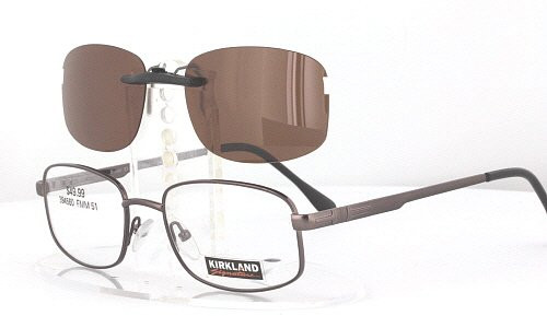 Custom made for Kirkland Signature prescription Rx eyeglasses Kirkland