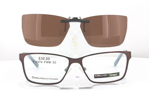 Custom made for Kirkland Signature prescription Rx eyeglasses Kirkland