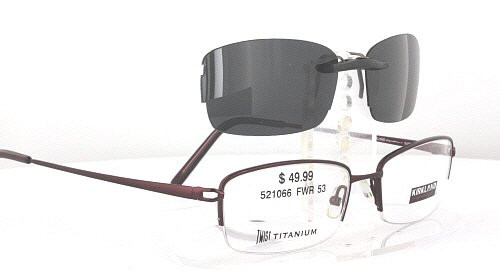 Custom made for Kirkland Signature prescription Rx eyeglasses Kirkland