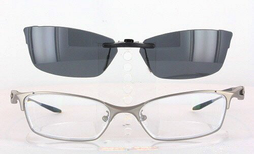 か*り様 【OAKLEY】 Bracket6.1 Brushed Chrome Custom made for Oakley prescription Rx eyeglasses: Oakley BRACKET