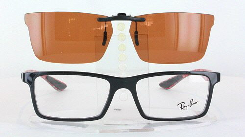 Ray-Ban RB8901-53X17 Polarized Clip-On 