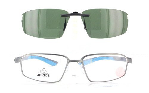 Ruidoso sencillo segundo Custom made for Adidas prescription Rx eyeglasses: Adidas AF22-54X17  Polarized Clip-On Sunglasses