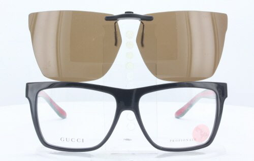 gucci clip on sunglasses