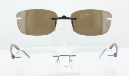 clip on sunglasses for silhouette rimless glasses