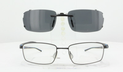 NIKE 4191-49X18-T Polarized Clip-On 