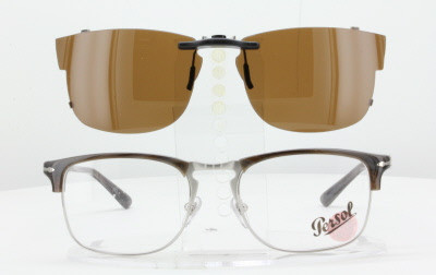 Our clip-on sunglasses will make your prescription eyeglasses appear like another pair of prescription sunglasses of the same model and size because we custom make it to the shape, size, and curve of your frame. Here is your favorite eyeglasses with our custom-made, featherweight polarized clip-on sunglasses (100% UVA and UVB or 400 UV protection from harmful sun rays). Your satisfaction is guaranteed!