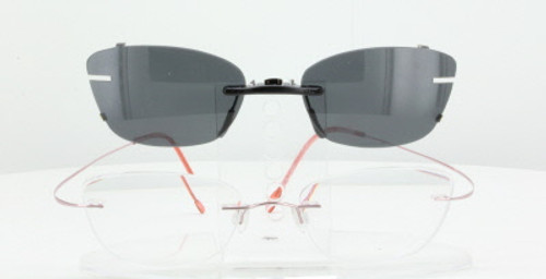 Our clip-on sunglasses will make your prescription eyeglasses appear like another pair of prescription sunglasses of the same model and size because we custom make it to the shape, size, and curve of your frame. Here is your favorite eyeglasses with our custom-made, featherweight polarized clip-on sunglasses (100% UVA and UVB or 400 UV protection from harmful sun rays). Your satisfaction is guaranteed!