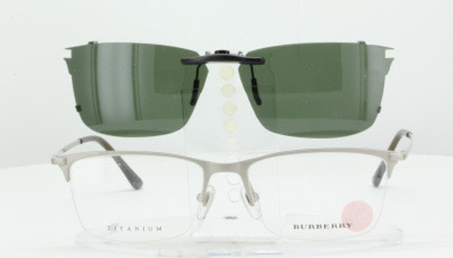 BURBERRY 1284TD-54X17-T Polarized Clip 