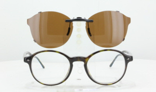 Sunglasses Giorgio Armani 250 Vintage Clip On Designer Frame