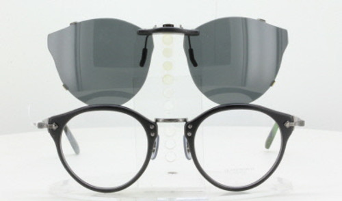 Custom Made for Oliver Peoples OV5184-47X24-T Polarized Clip-On Sunglasses  (Eyeglasses Not Included)