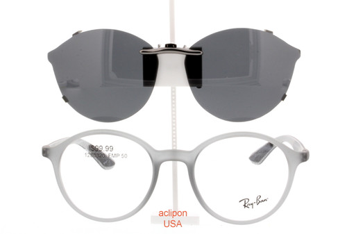 ray ban prescription glasses with clip on