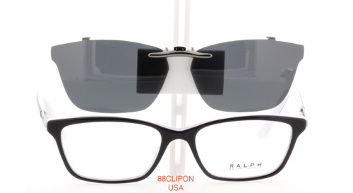 ralph lauren clip on sunglasses