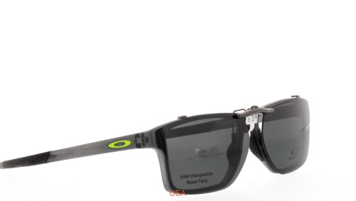 oakley chamfer clip on sunglasses