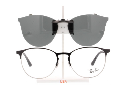 ray ban clip on frames